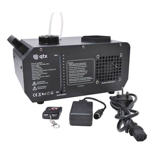 QTX FLARE-1000: Vertical LED Fog Machine 1000W QTX FLARE-1000: Vertical LED Fog Machine 1000W