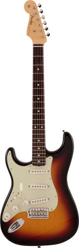 Fender Made in Japan Traditional 60s Stratocaster Rosewood Fingerboard 3-Colour Sunburst Left-Handed Fender Made in Japan Traditional 60s Stratocaster Rosewood Fingerboard 3-Colour Sunburst Left-Handed