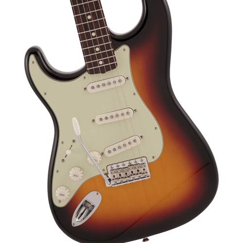 Fender Made in Japan Traditional 60s Stratocaster Rosewood Fingerboard 3-Colour Sunburst Left-Handed Fender Made in Japan Traditional 60s Stratocaster Rosewood Fingerboard 3-Colour Sunburst Left-Handed