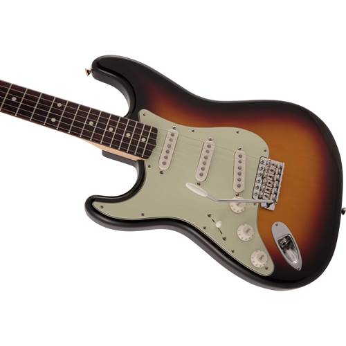 Fender Made in Japan Traditional 60s Stratocaster Rosewood Fingerboard 3-Colour Sunburst Left-Handed Fender Made in Japan Traditional 60s Stratocaster Rosewood Fingerboard 3-Colour Sunburst Left-Handed