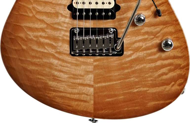 Suhr Custom Modern Quilt Natural Burst #73759 Suhr Custom Modern Quilt Natural Burst #73759
