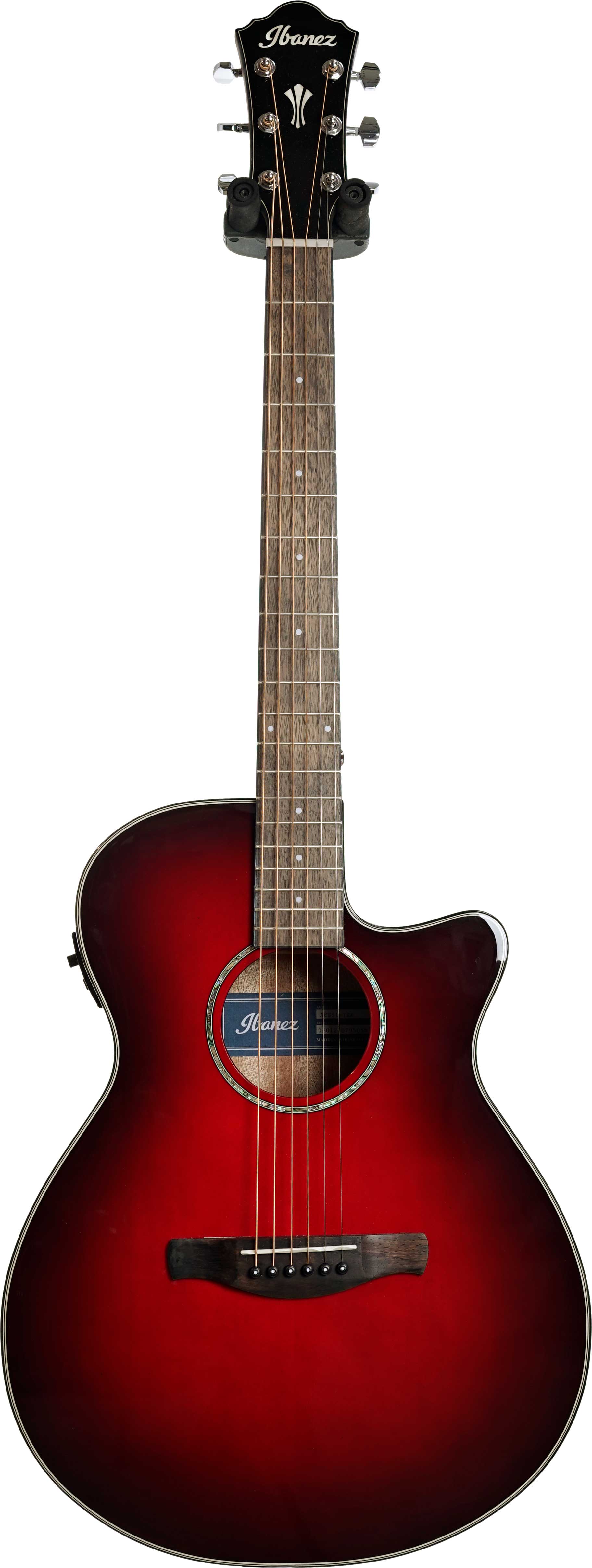 Ibanez AEG51 Transparent Red Sunburst Gloss (Ex-Demo) #220795056