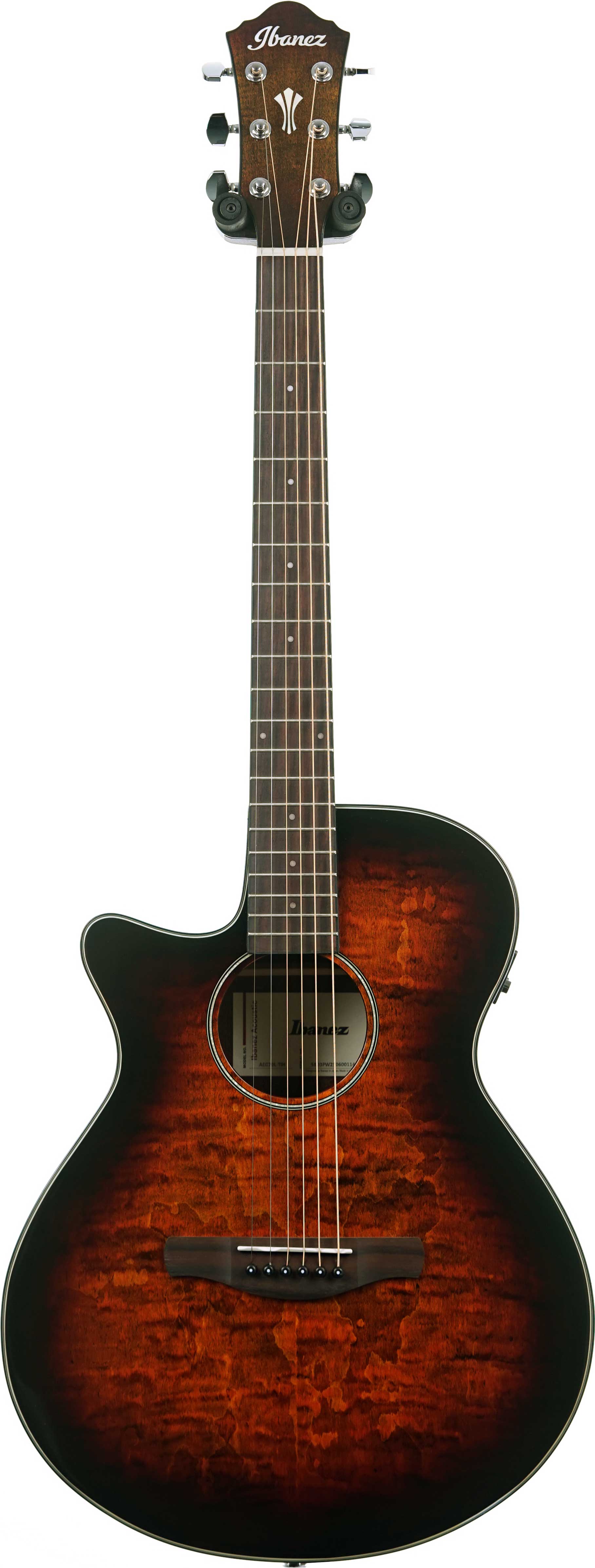 Ibanez AEG70L Tiger Burst High Gloss Left Handed (Ex-Demo) #(21)5B03PW250600114