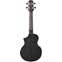 Ibanez UEW12E EW Tenor Ukulele Black Ice Flat Back View