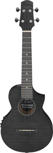 Ibanez UEW12E EW Tenor Ukulele Black Ice Flat Ibanez UEW12E EW Tenor Ukulele Black Ice Flat