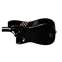 Ibanez URGT100 Ibanez RG Ukulele Tenor Electro-Acoustic Black Front View