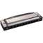 Hohner Silver Star Small Box Harmonica A-major Front View