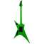 Solar Guitars X2.6FRGN+ Green Neon Matte Back View