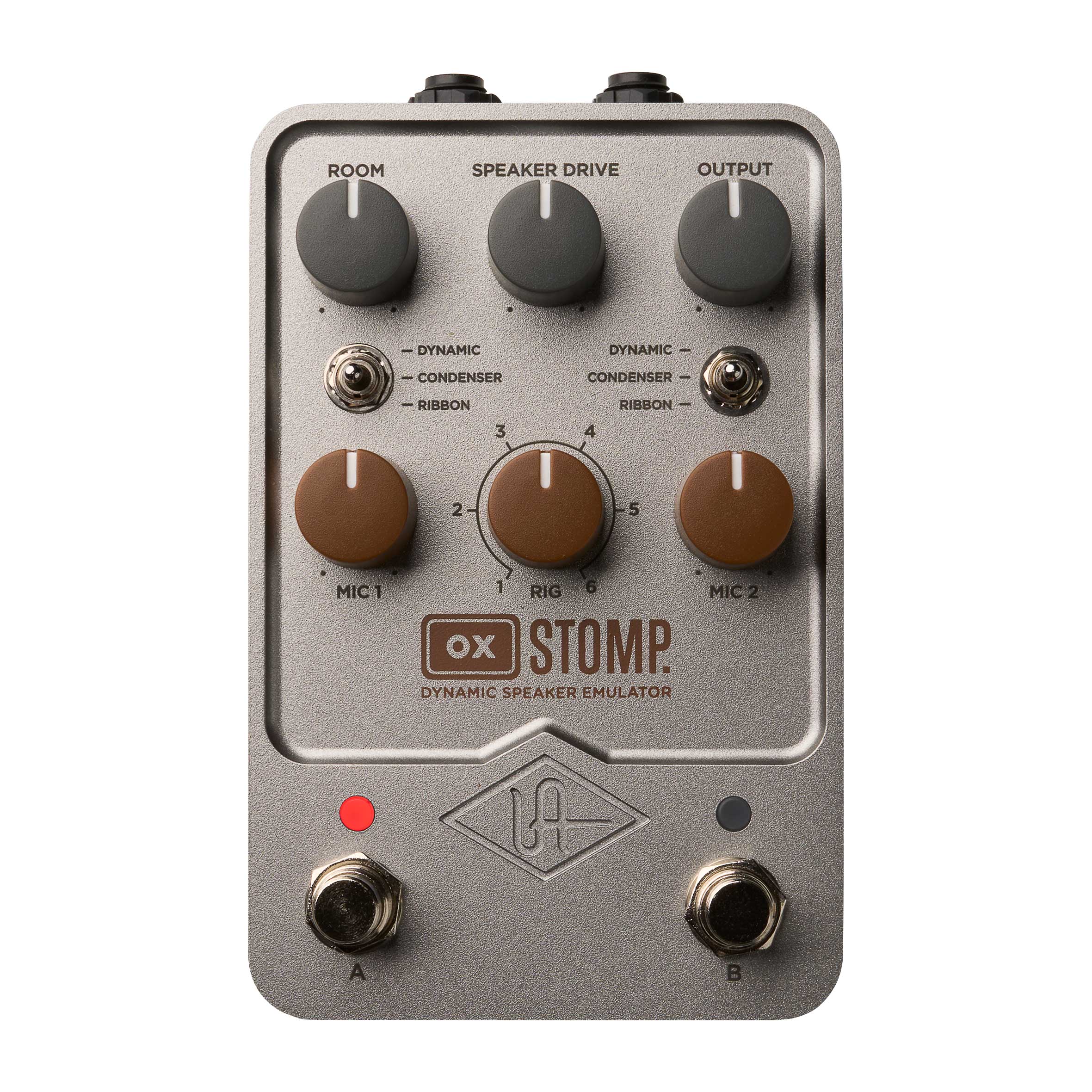 Universal Audio UAFX Ox Stomp Dynamic Speaker Emulator | guitarguitar