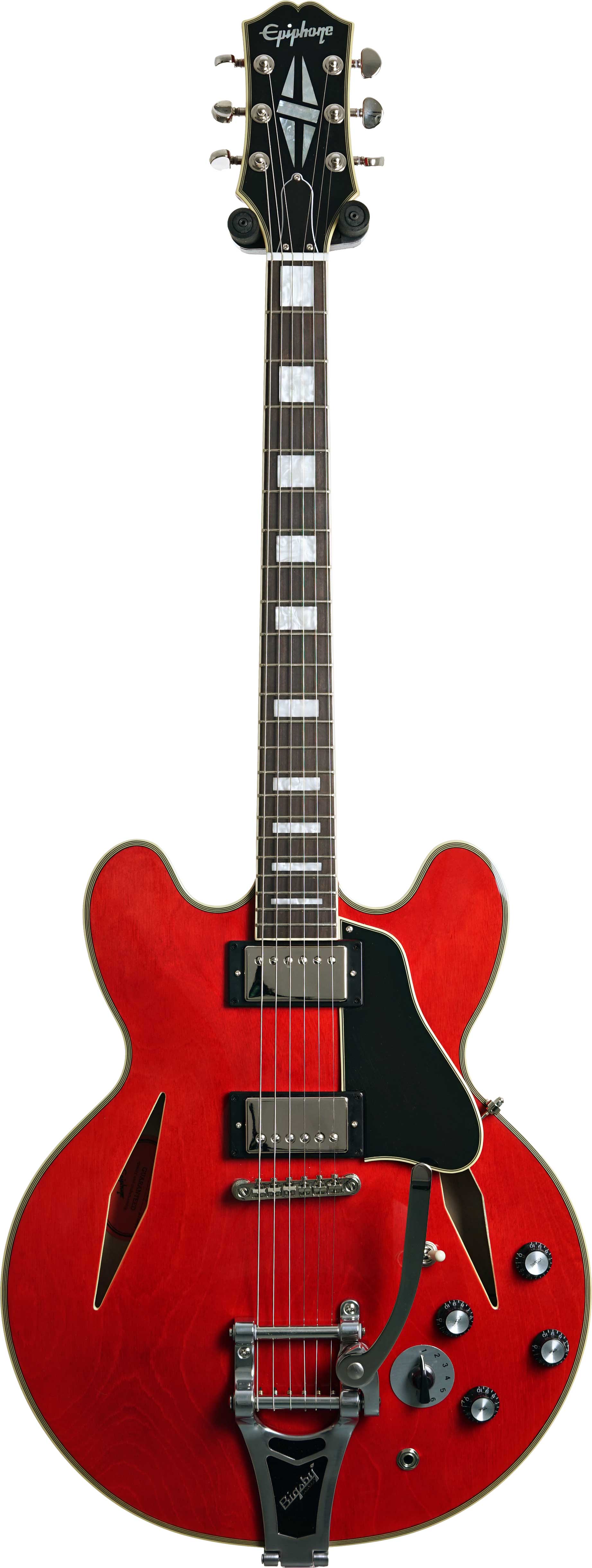 Epiphone Shinichi Ubukata ES-355 Custom Bigsby Sixties Cherry