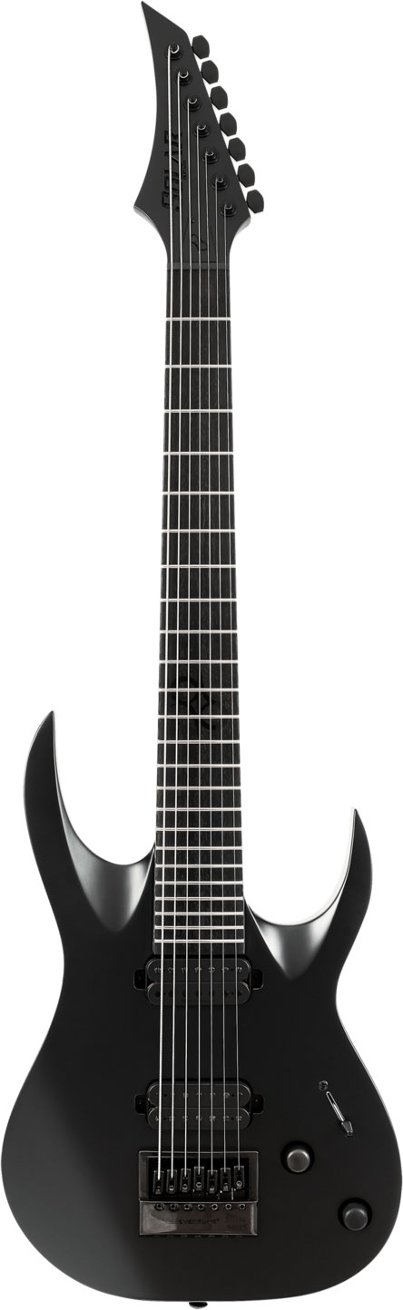 Solar Guitars A1.7SVART+ Carbon Black Matte