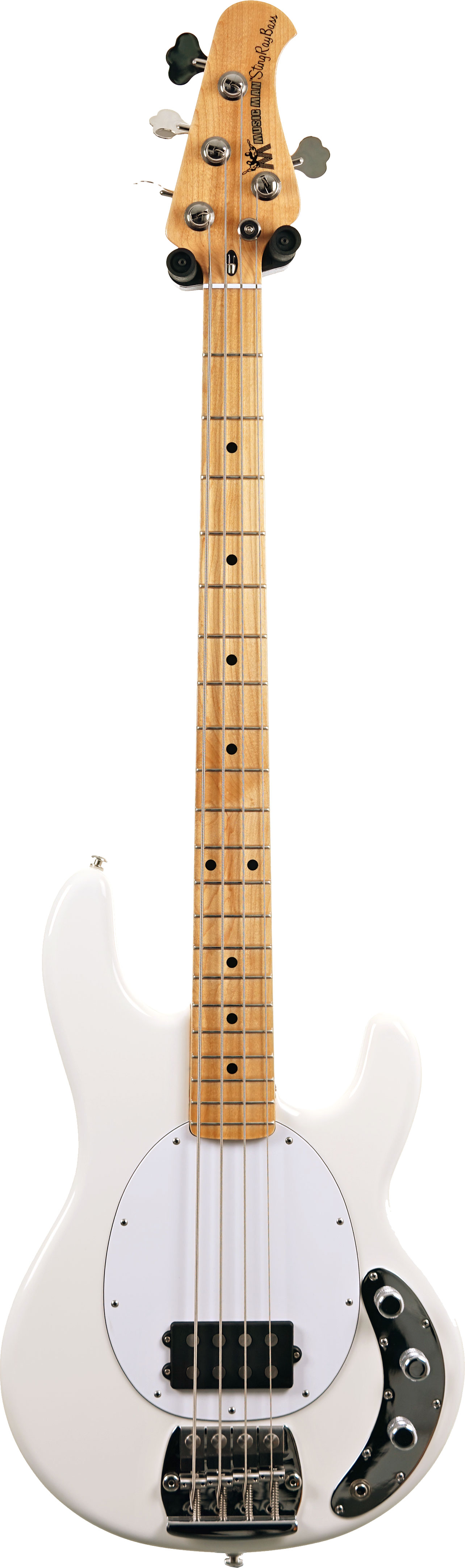 Music Man Retro 70s Stingray White (Ex-Demo) #CB01479