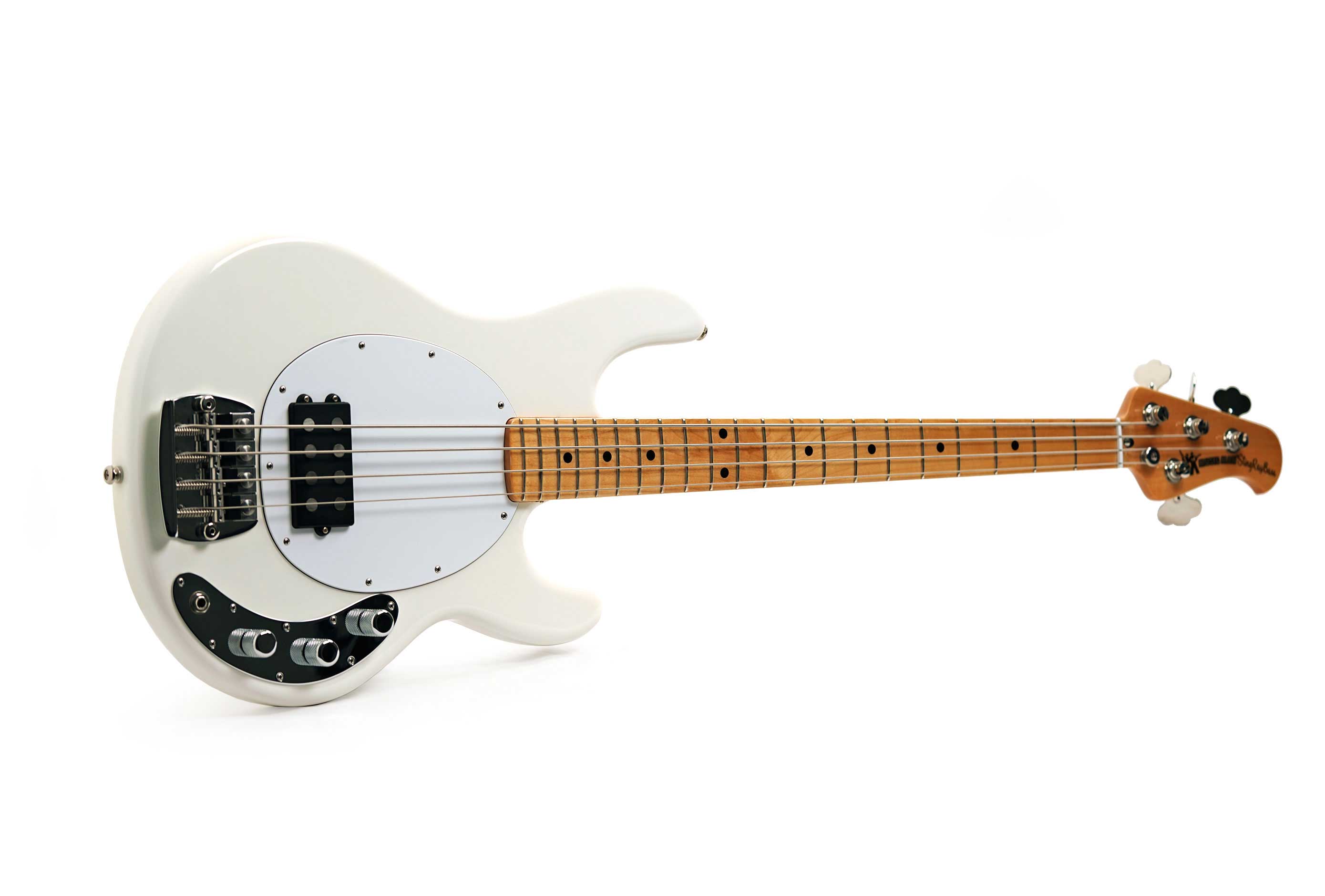 Music Man Retro 70s Stingray White (Ex-Demo) #CB01479