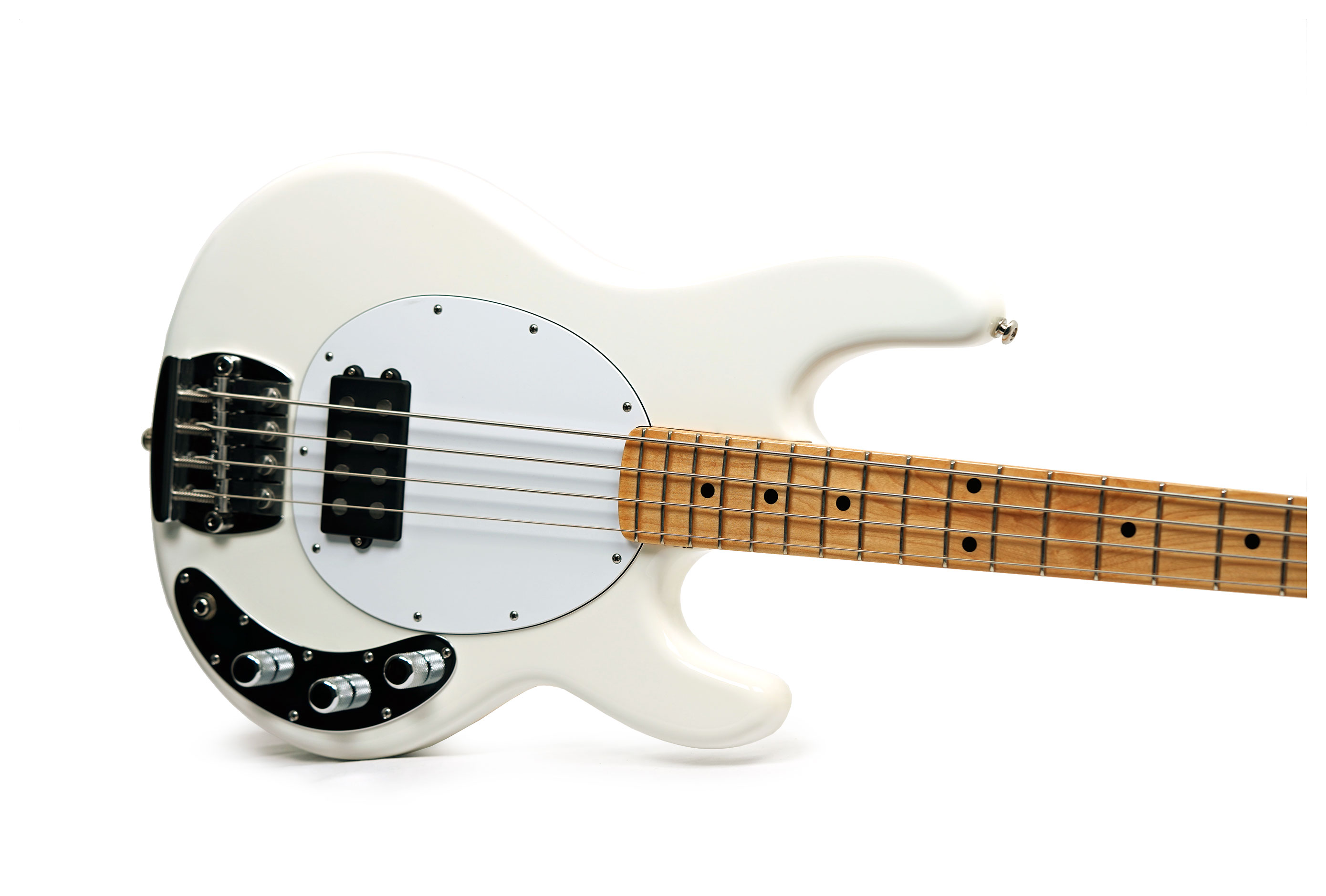 Music Man Retro 70s Stingray White (Ex-Demo) #CB01479