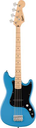 Squier Limited Edition Sonic Bronco Short Scale Bass California Blue