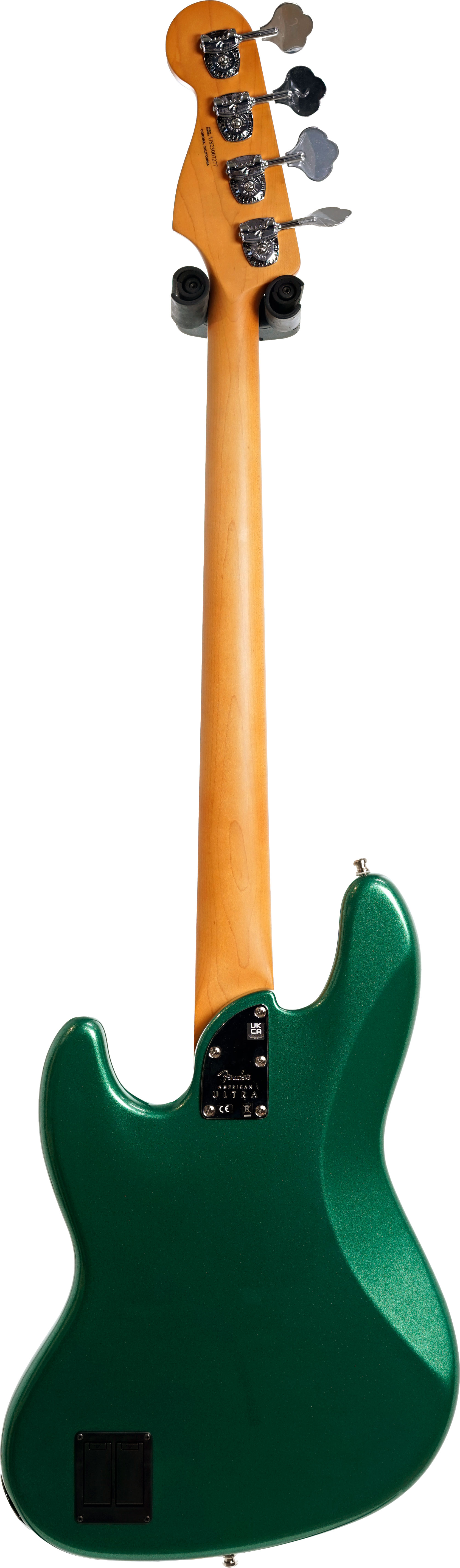 Fender Limited Edition American Ultra Jazz Bass Mystic Pine Green Ebony Fingerboard (Nearly New) #US23007277