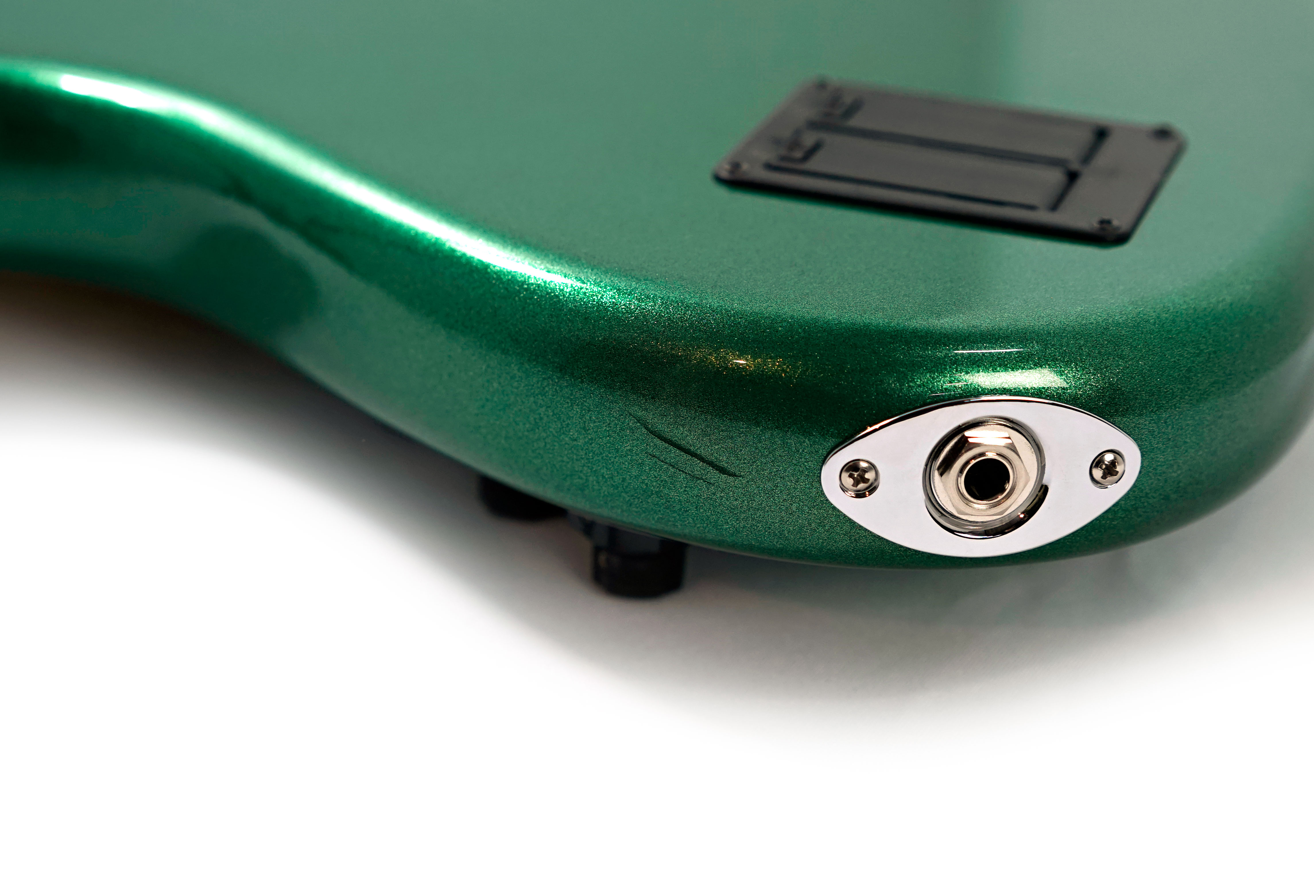 Fender Limited Edition American Ultra Jazz Bass Mystic Pine Green Ebony Fingerboard (Nearly New) #US23007277