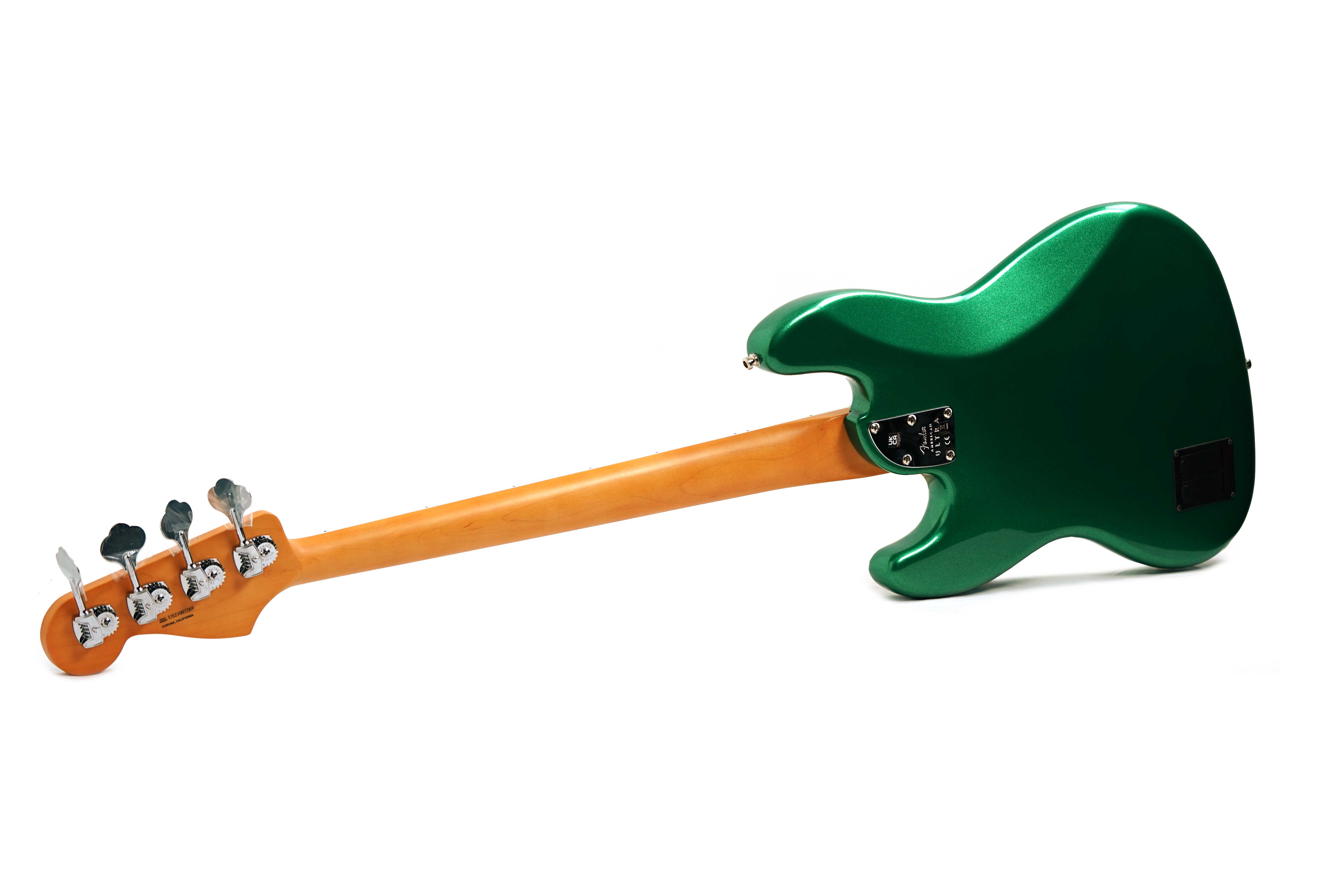 Fender Limited Edition American Ultra Jazz Bass Mystic Pine Green Ebony Fingerboard (Nearly New) #US23007269