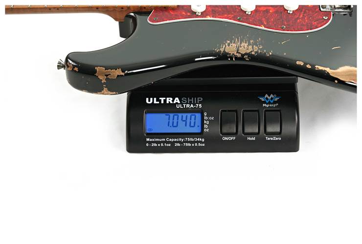 LSL Instruments Saticoy Black Heavy Aged 5A Roasted Maple Fingerboard Nocturn LSL Instruments Saticoy Black Heavy Aged 5A Roasted Maple Fingerboard Nocturn