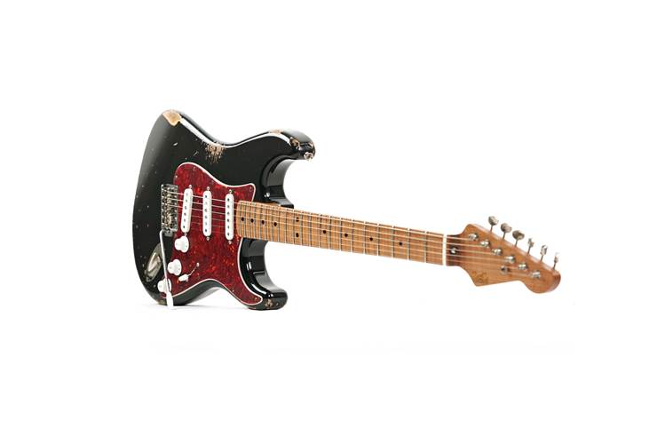 LSL Instruments Saticoy Black Heavy Aged 5A Roasted Maple Fingerboard Nocturn LSL Instruments Saticoy Black Heavy Aged 5A Roasted Maple Fingerboard Nocturn