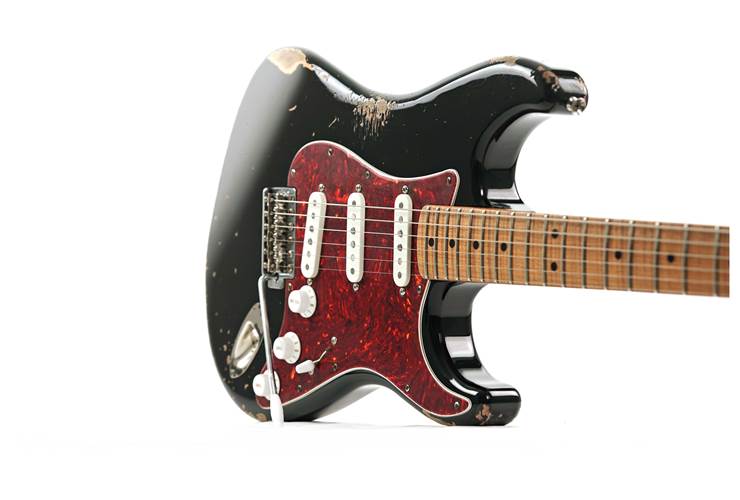 LSL Instruments Saticoy Black Heavy Aged 5A Roasted Maple Fingerboard Nocturn LSL Instruments Saticoy Black Heavy Aged 5A Roasted Maple Fingerboard Nocturn