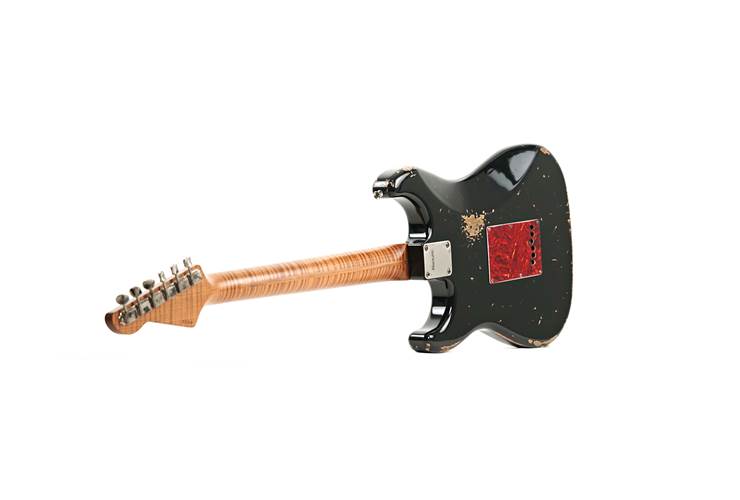 LSL Instruments Saticoy Black Heavy Aged 5A Roasted Maple Fingerboard Nocturn LSL Instruments Saticoy Black Heavy Aged 5A Roasted Maple Fingerboard Nocturn