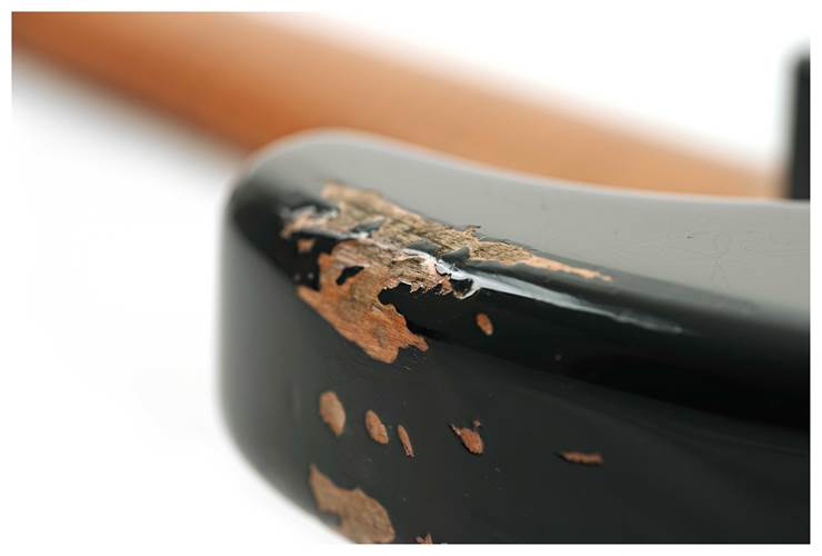 LSL Instruments Saticoy Black Heavy Aged 5A Roasted Maple Fingerboard Nocturn LSL Instruments Saticoy Black Heavy Aged 5A Roasted Maple Fingerboard Nocturn