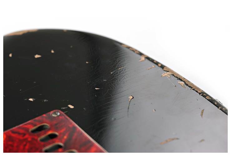 LSL Instruments Saticoy Black Heavy Aged 5A Roasted Maple Fingerboard Nocturn LSL Instruments Saticoy Black Heavy Aged 5A Roasted Maple Fingerboard Nocturn