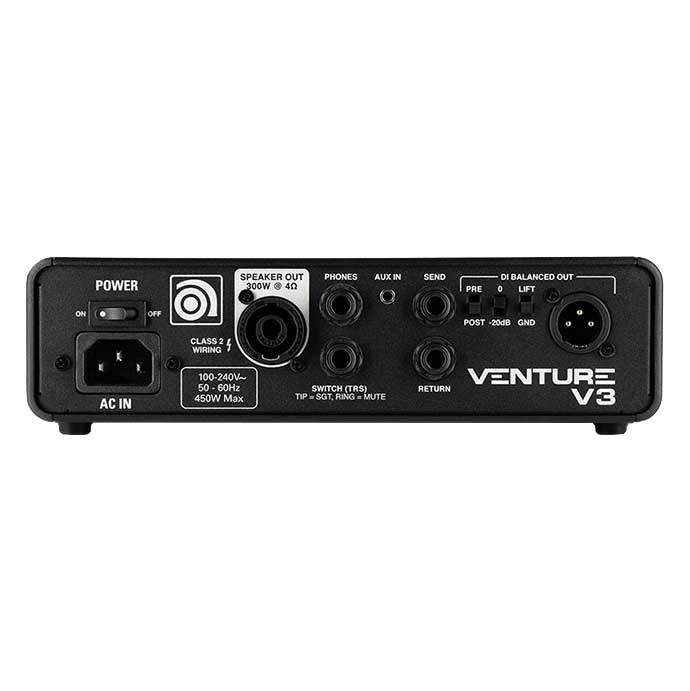 Ampeg Venture V3 300W Bass Solid State Amp Head