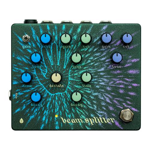 Old Blood Noise Endeavors Beam Splitter Automatic Triple Tracker Distortion Pedal