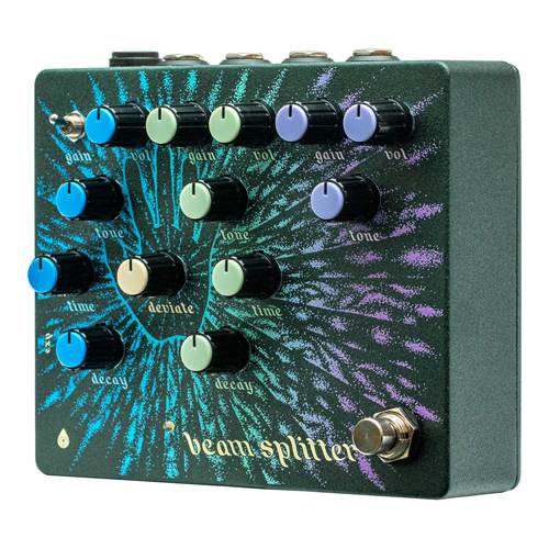 Old Blood Noise Endeavors Beam Splitter Automatic Triple Tracker Distortion Pedal Old Blood Noise Endeavors Beam Splitter Automatic Triple Tracker Distortion Pedal