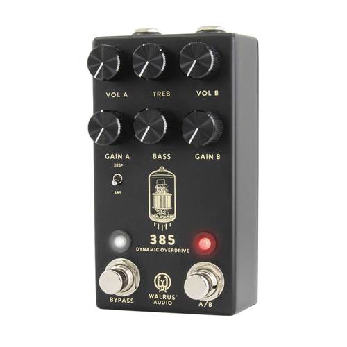 Walrus Audio 385 Mk 2 Black Overdrive Pedal Walrus Audio 385 Mk 2 Black Overdrive Pedal