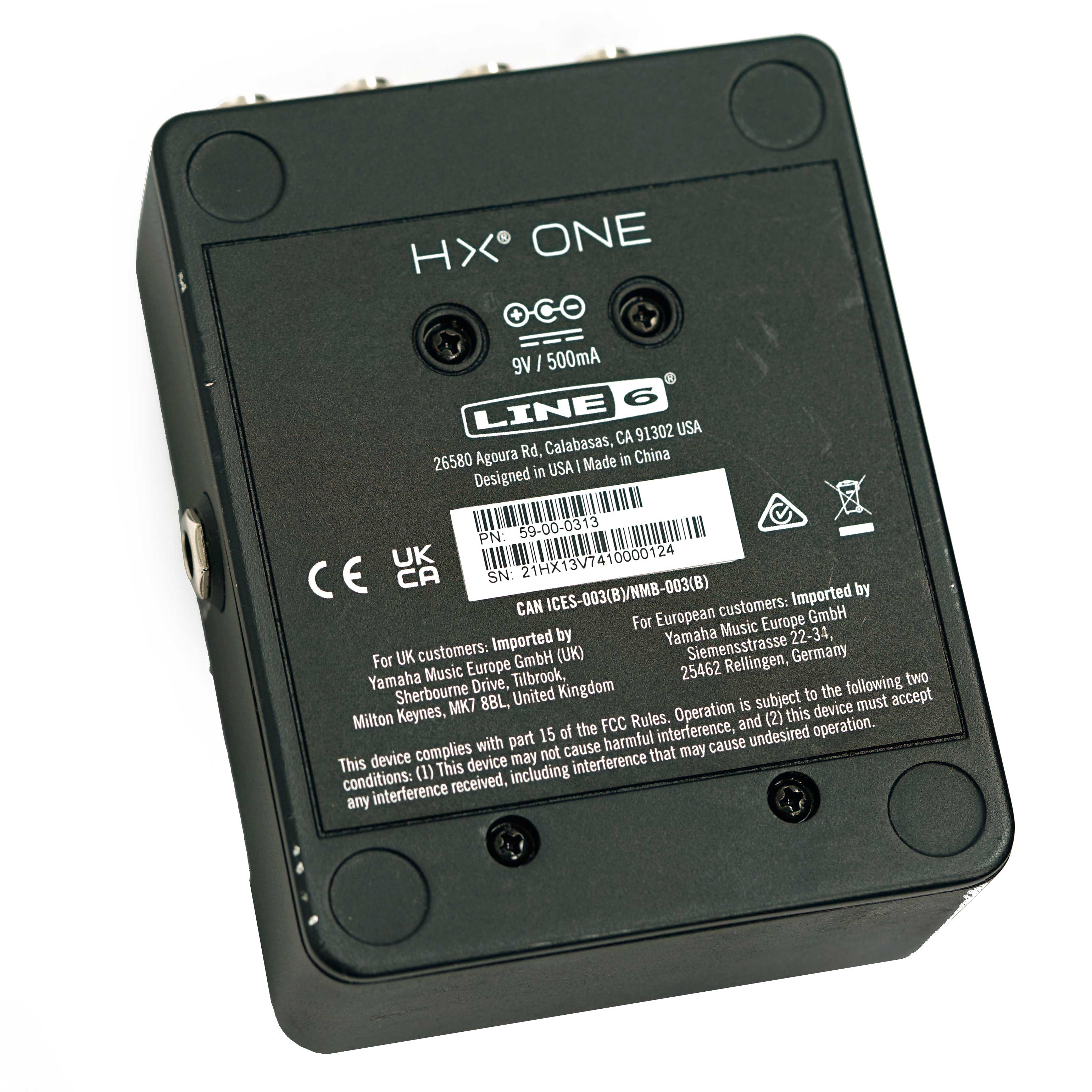 Line 6 Helix HX One Multi Effects Processor Pedal (Ex-Demo) #21HX13V7410000124