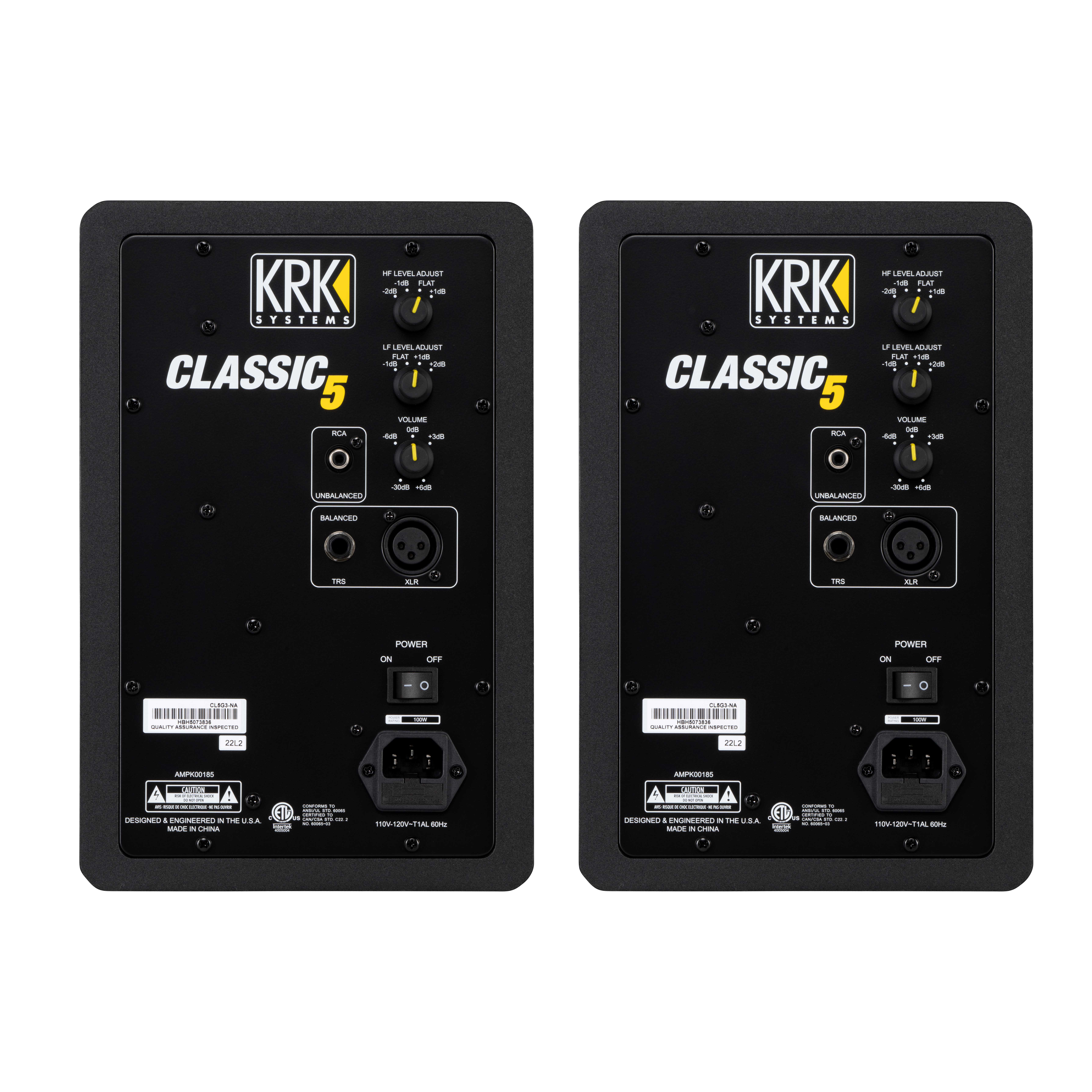KrK Classic 5 Studio Monitor Pack