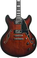 D'Angelico Premier DC Stop Bar Brown Burst (Nearly New) #KP240555