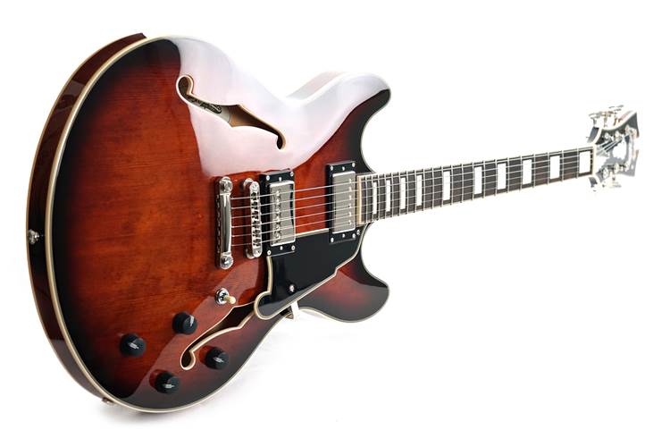 D'Angelico Premier DC Stop Bar Brown Burst (Nearly New) #KP240555 D'Angelico Premier DC Stop Bar Brown Burst (Nearly New) #KP240555