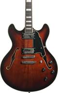 D'Angelico Premier DC Stop Bar Brown Burst (Nearly New) #KP231253