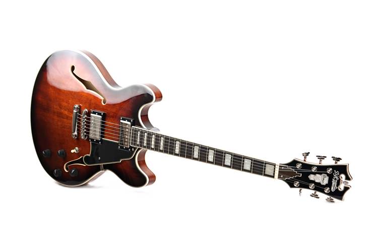 D'Angelico Premier DC Stop Bar Brown Burst (Nearly New) #KP231253 D'Angelico Premier DC Stop Bar Brown Burst (Nearly New) #KP231253