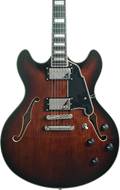 D'Angelico Premier DC Stop Bar Brown Burst