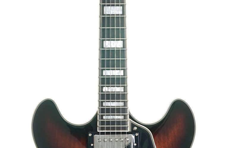 D'Angelico Premier DC Stop Bar Brown Burst D'Angelico Premier DC Stop Bar Brown Burst