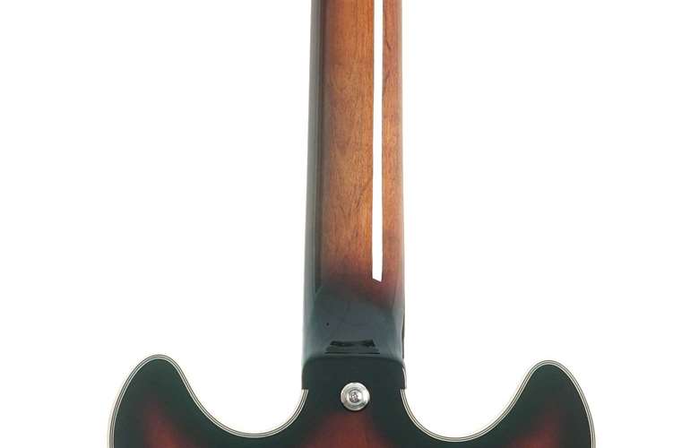 D'Angelico Premier Mini DC Stop Bar Brown Burst D'Angelico Premier Mini DC Stop Bar Brown Burst