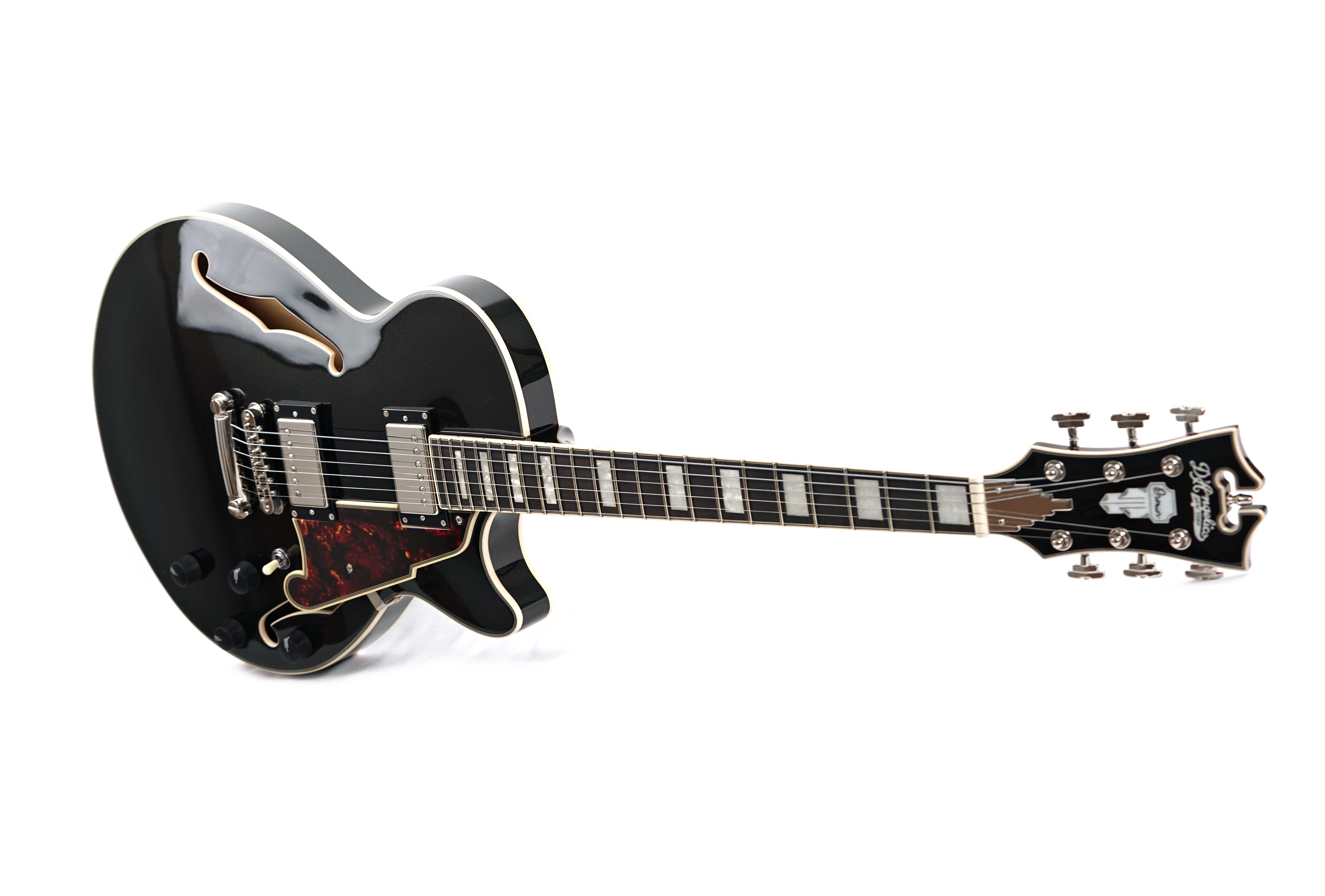 D'Angelico Premier SS Stop Bar Black Flake (Nearly New) #KP240442