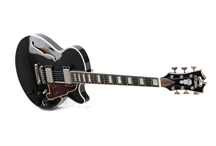 D'Angelico Premier SS Stop Bar Black Flake (Nearly New) #KP240442 D'Angelico Premier SS Stop Bar Black Flake (Nearly New) #KP240442