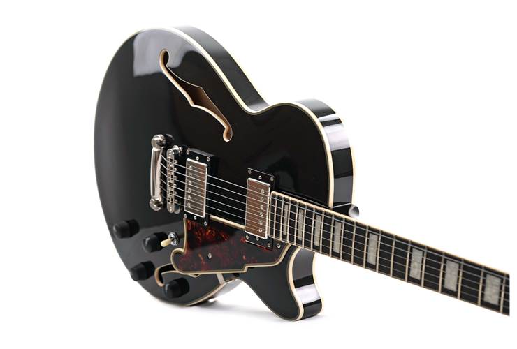 D'Angelico Premier SS Stop Bar Black Flake (Nearly New) #KP240442 D'Angelico Premier SS Stop Bar Black Flake (Nearly New) #KP240442