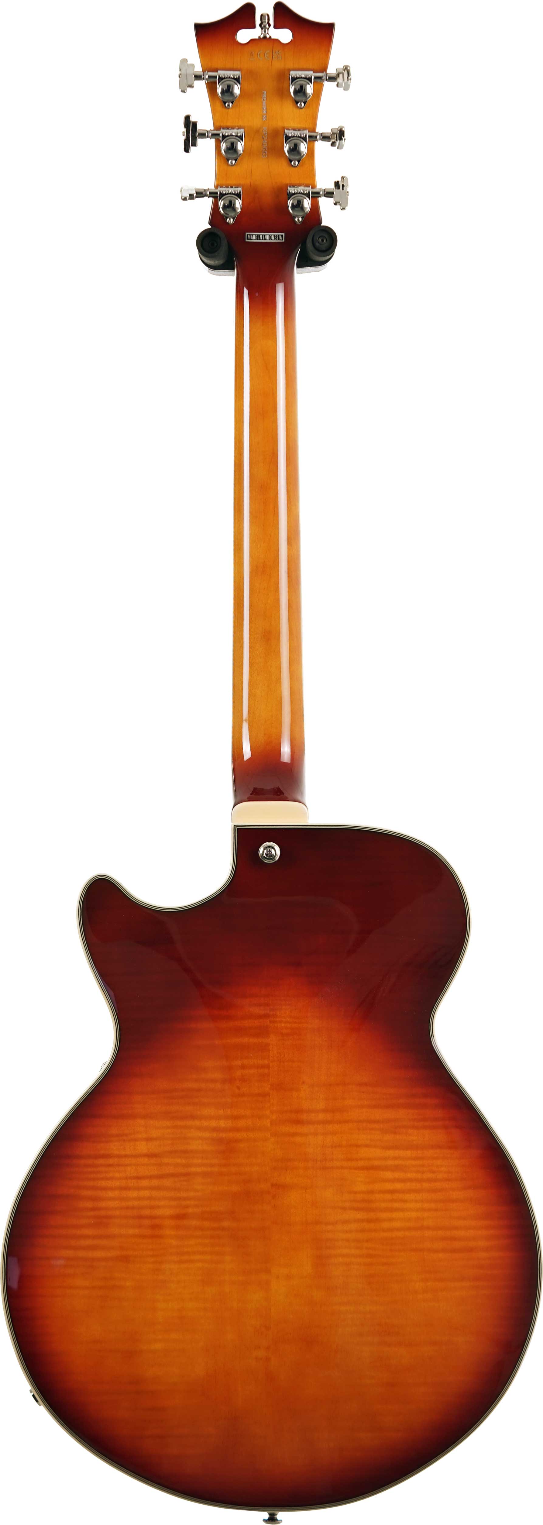 D'Angelico Premier SS Stop Bar Dark Iced Tea Burst (Ex-Demo) #KP240653