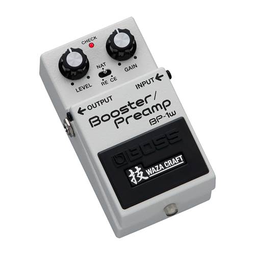 BOSS BP-1W Preamp and Booster Waza Craft Pedal BOSS BP-1W Preamp and Booster Waza Craft Pedal