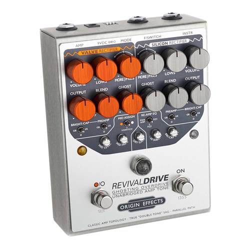 Origin Effects RevivalDRIVE and Footswitch Bundle Origin Effects RevivalDRIVE and Footswitch Bundle