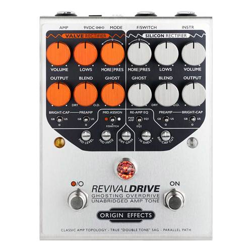 Origin Effects RevivalDRIVE and Footswitch Bundle Origin Effects RevivalDRIVE and Footswitch Bundle