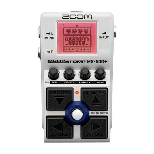 Zoom MS-50G+ MultiStomp Multi Effects Processor Pedal