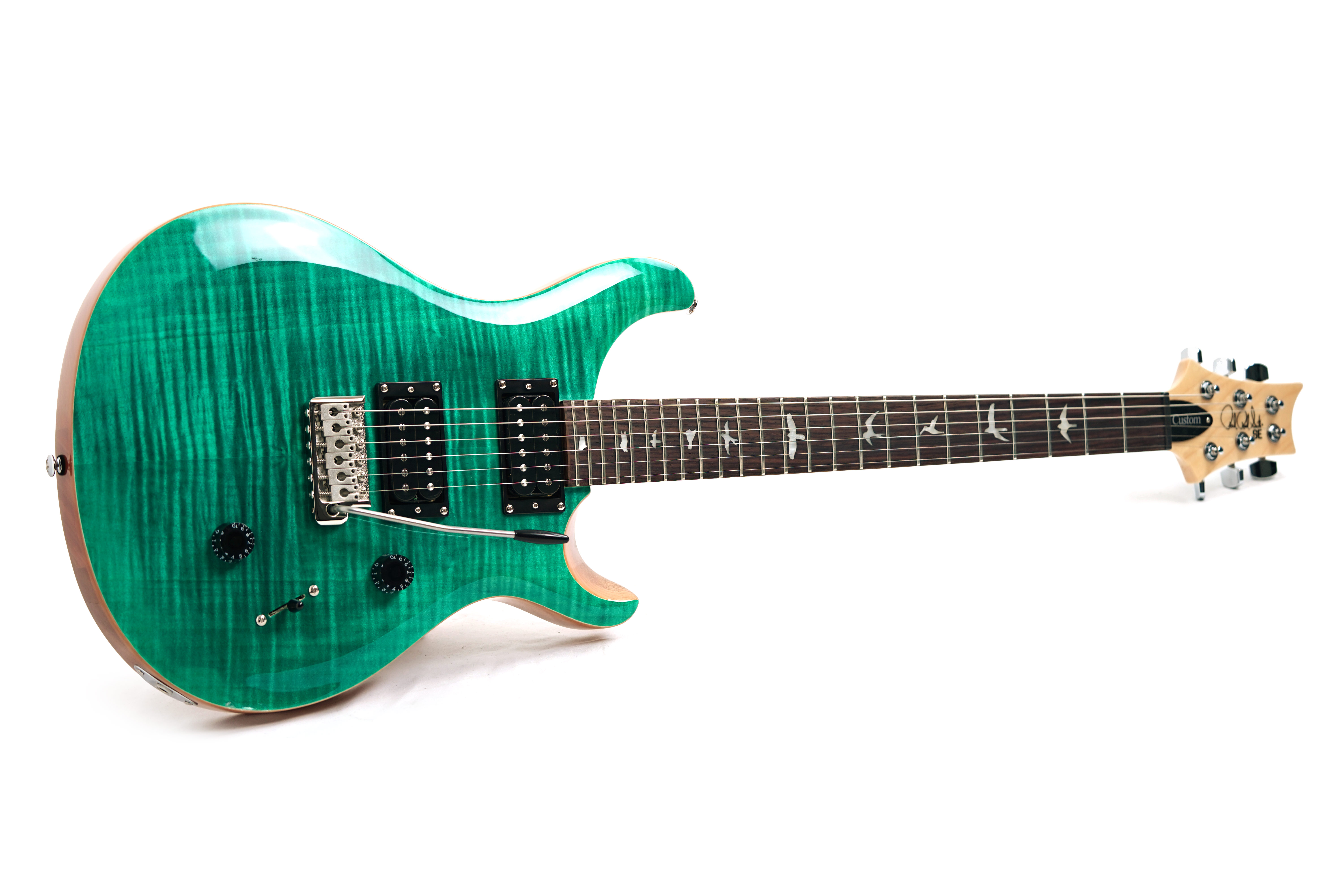 PRS SE Custom 24 Turquoise (Ex-Demo) #CTIG043819